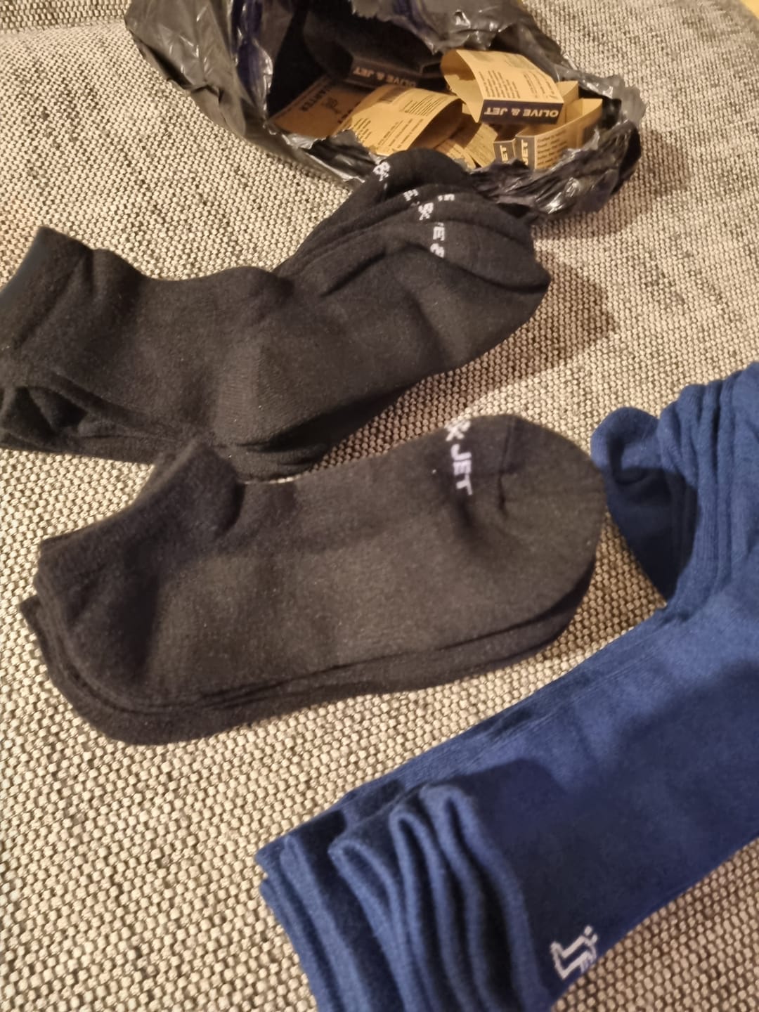 Customer photo review of Quarter Socks