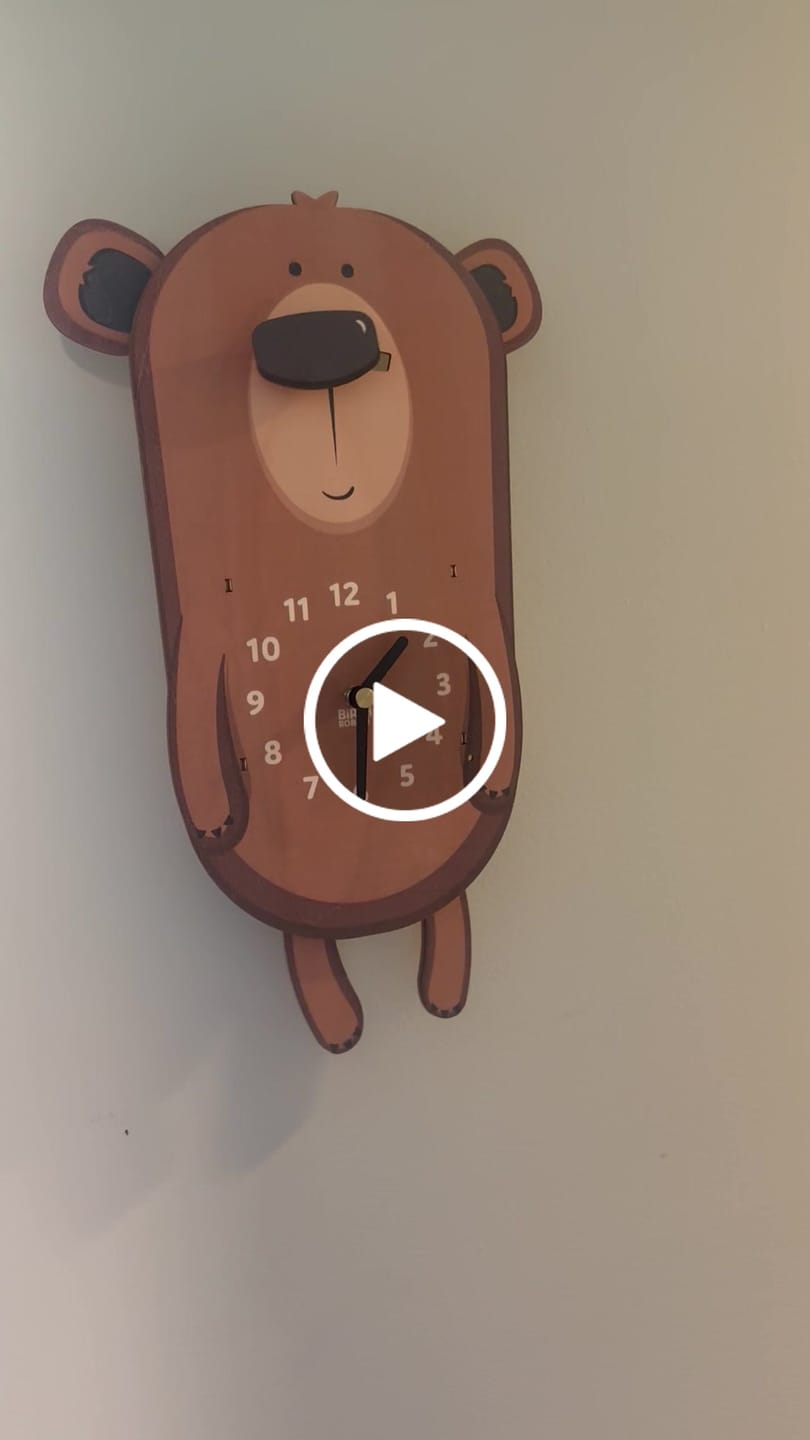 Customer video review of Ralphie the T-Rex Pendulum Clock