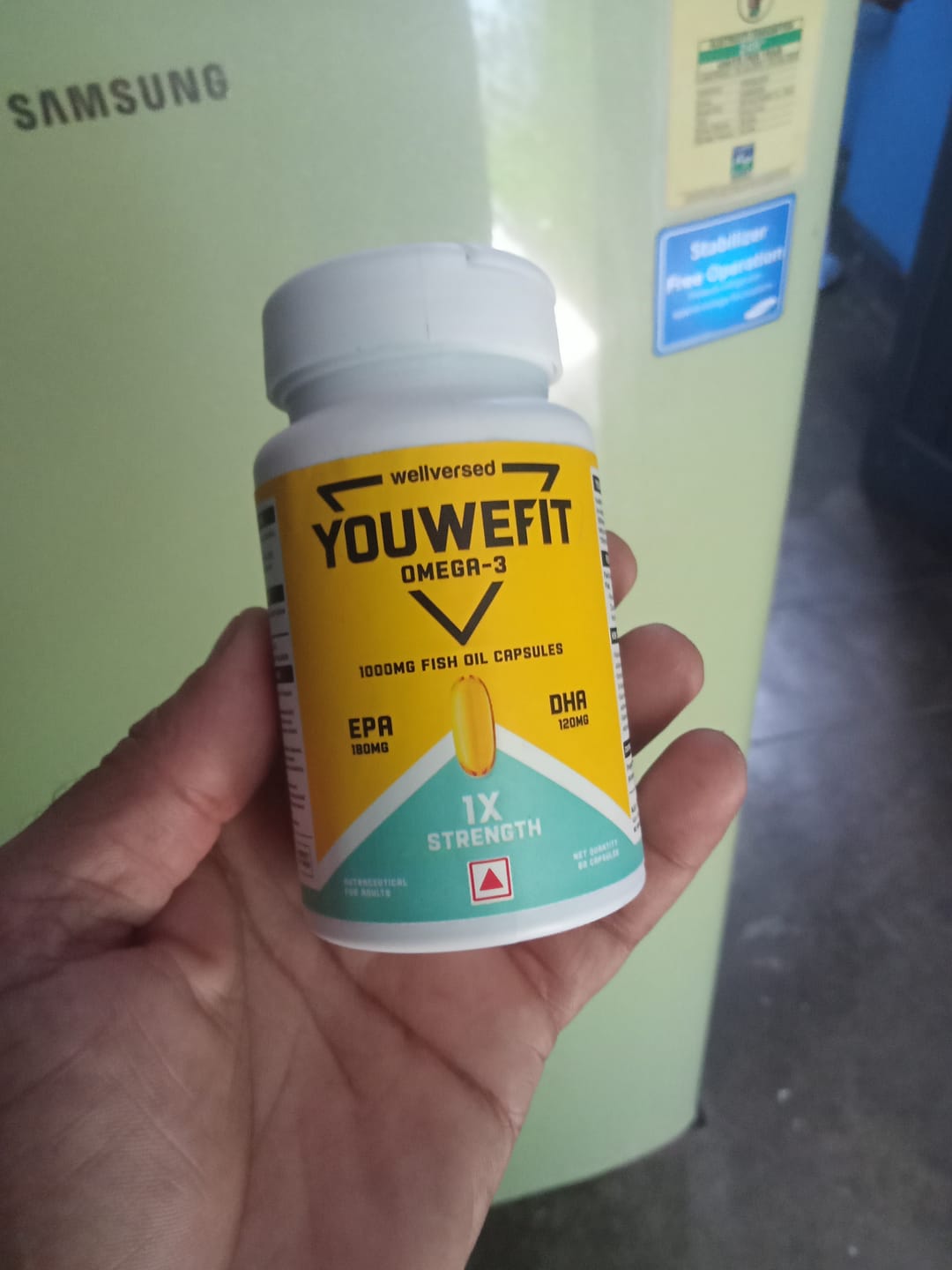 Customer photo review of YouWeFit Omega-3 Fish Oil (60 Capsules), 1000mg