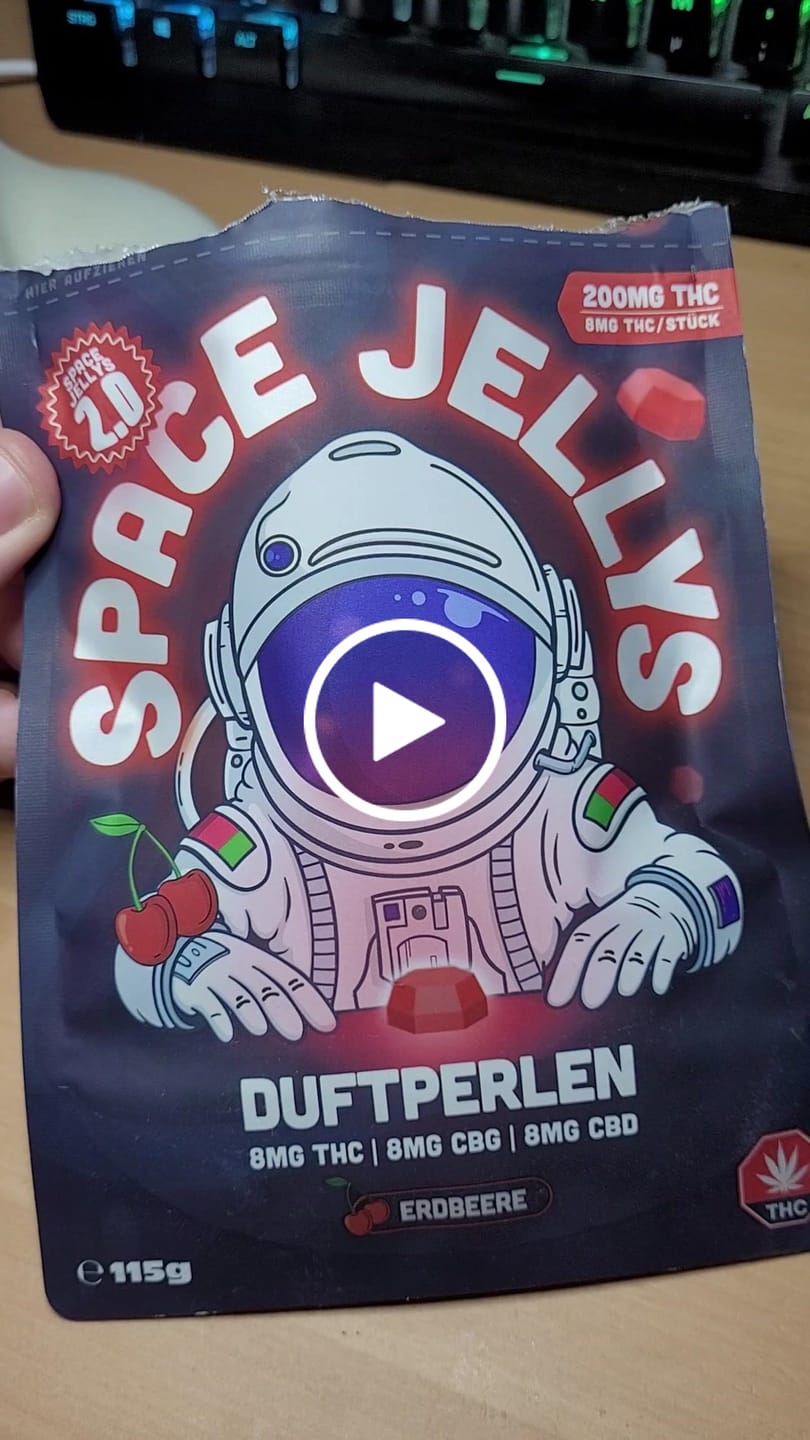 Customer video review of THC Spacejellies 2.0 Vollspektrum
