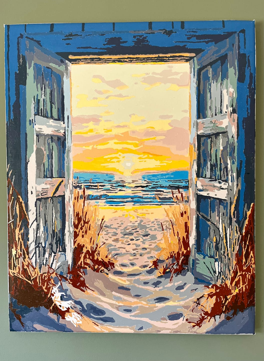Customer photo review of Door to Sunset