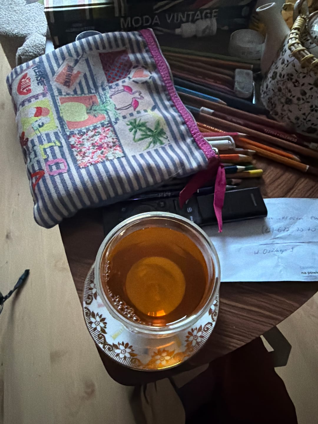 Customer photo review of Adalbert's Tea ROSE & CARDAMOM TEA – 100 g w puszce