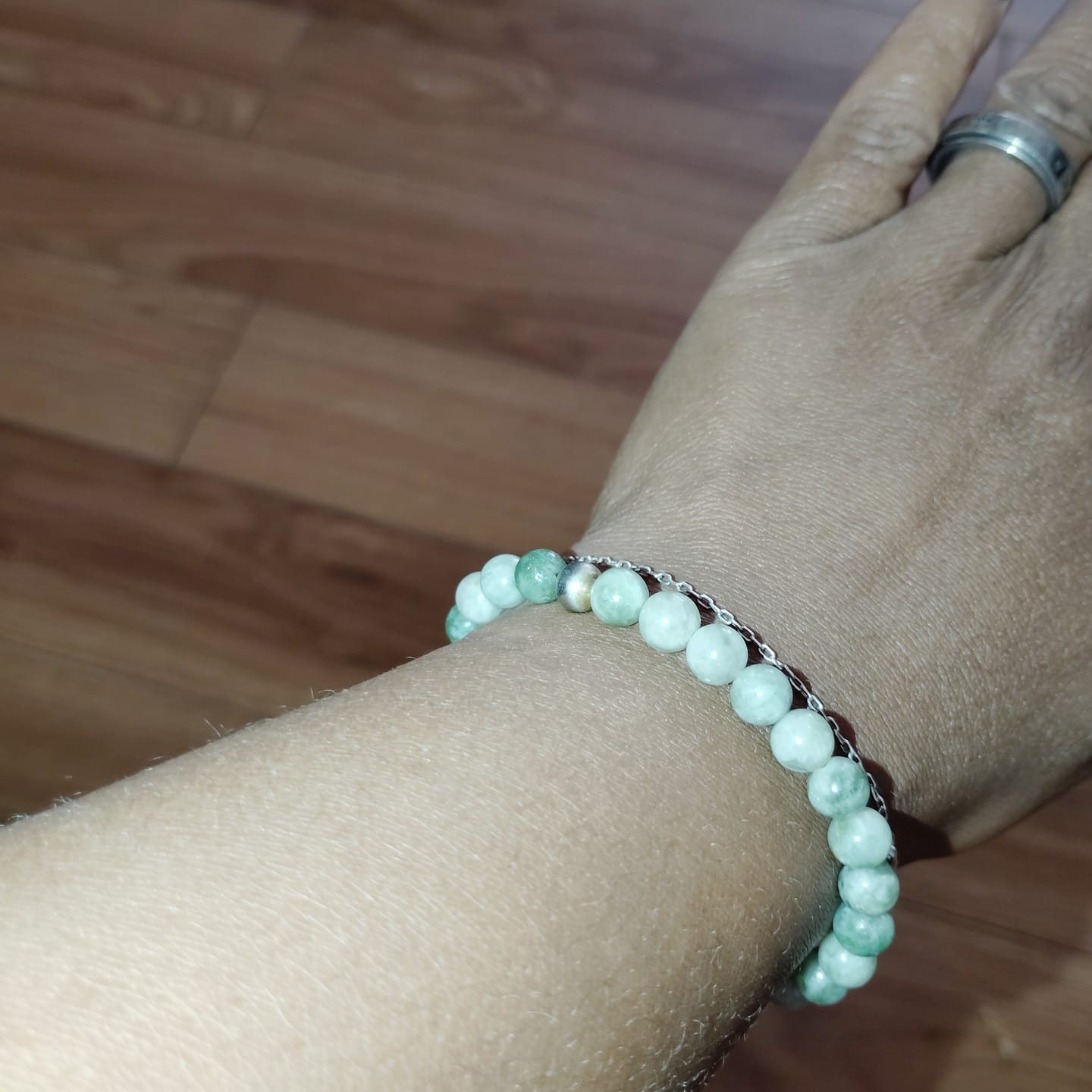 Customer photo review of Abundance Jade Power Crystal Bracelet
