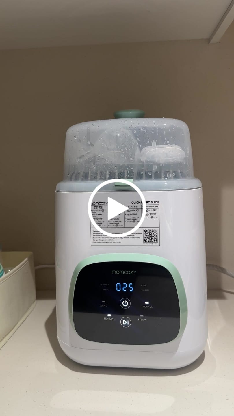 Customer video review of Momcozy KleanPal Pro Baby Bottle Washer