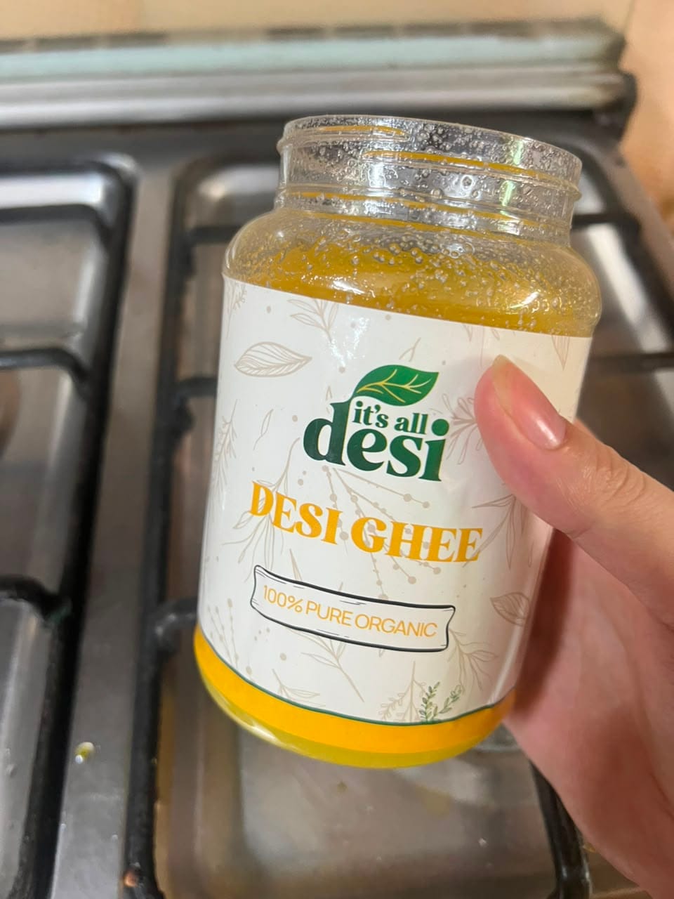 Customer photo review of Desi Ghee (دیسی گھی) - Half Kg