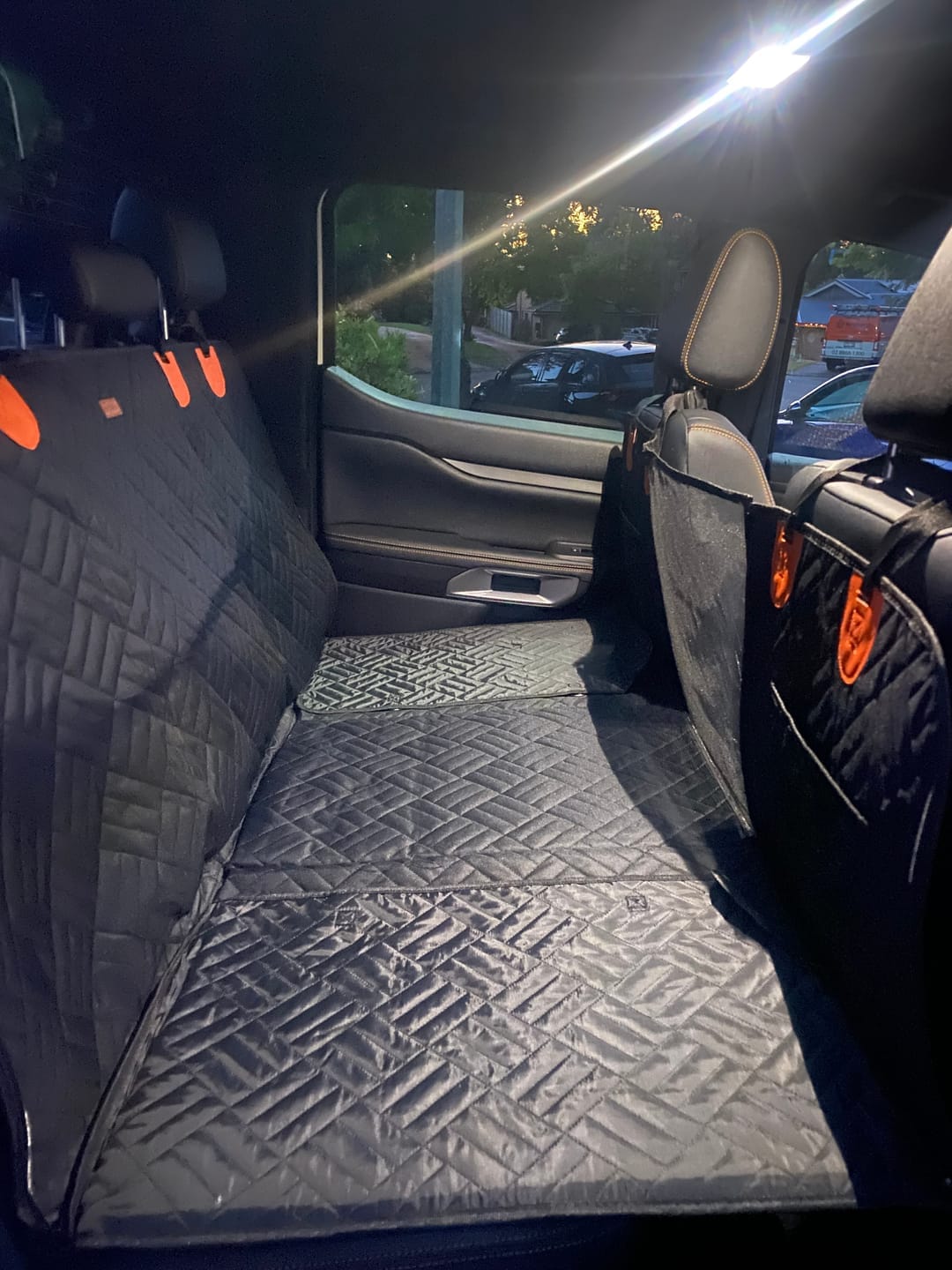Customer photo review of MrBarks Dog Seat Cover