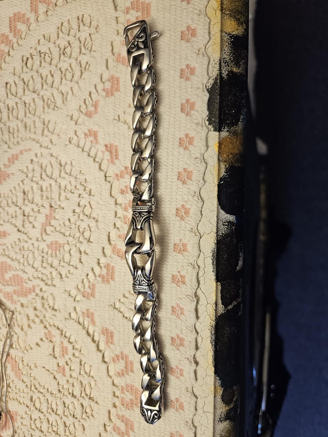 Customer photo review of Nordic Totem Cuban Bracelet