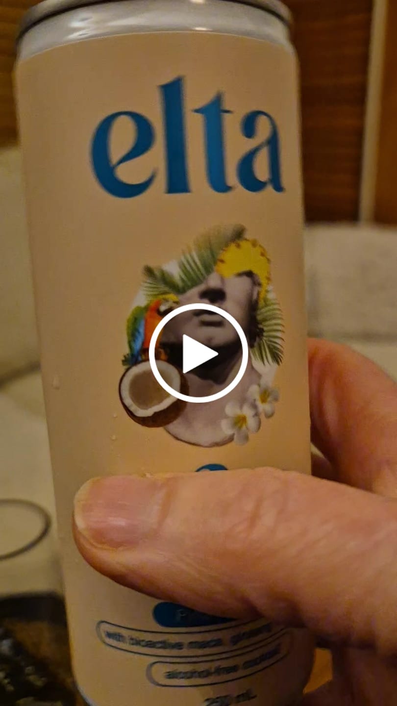 Customer video review of Non-Alcoholic Pina Colada