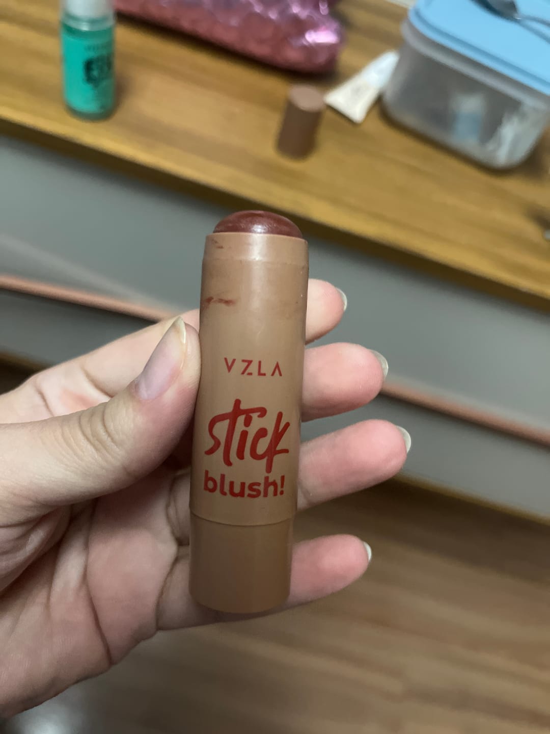 Customer photo review of Blush Stick Cinnamon - Vizzela