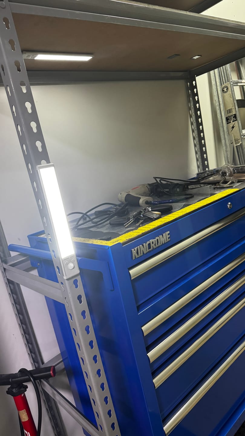 Customer photo review of Magnetic Cabinet Sensor Light