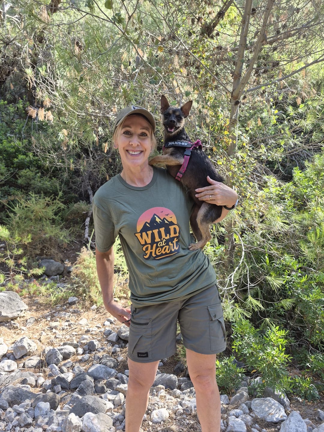 Customer photo review of Wild At Heart T-Shirt