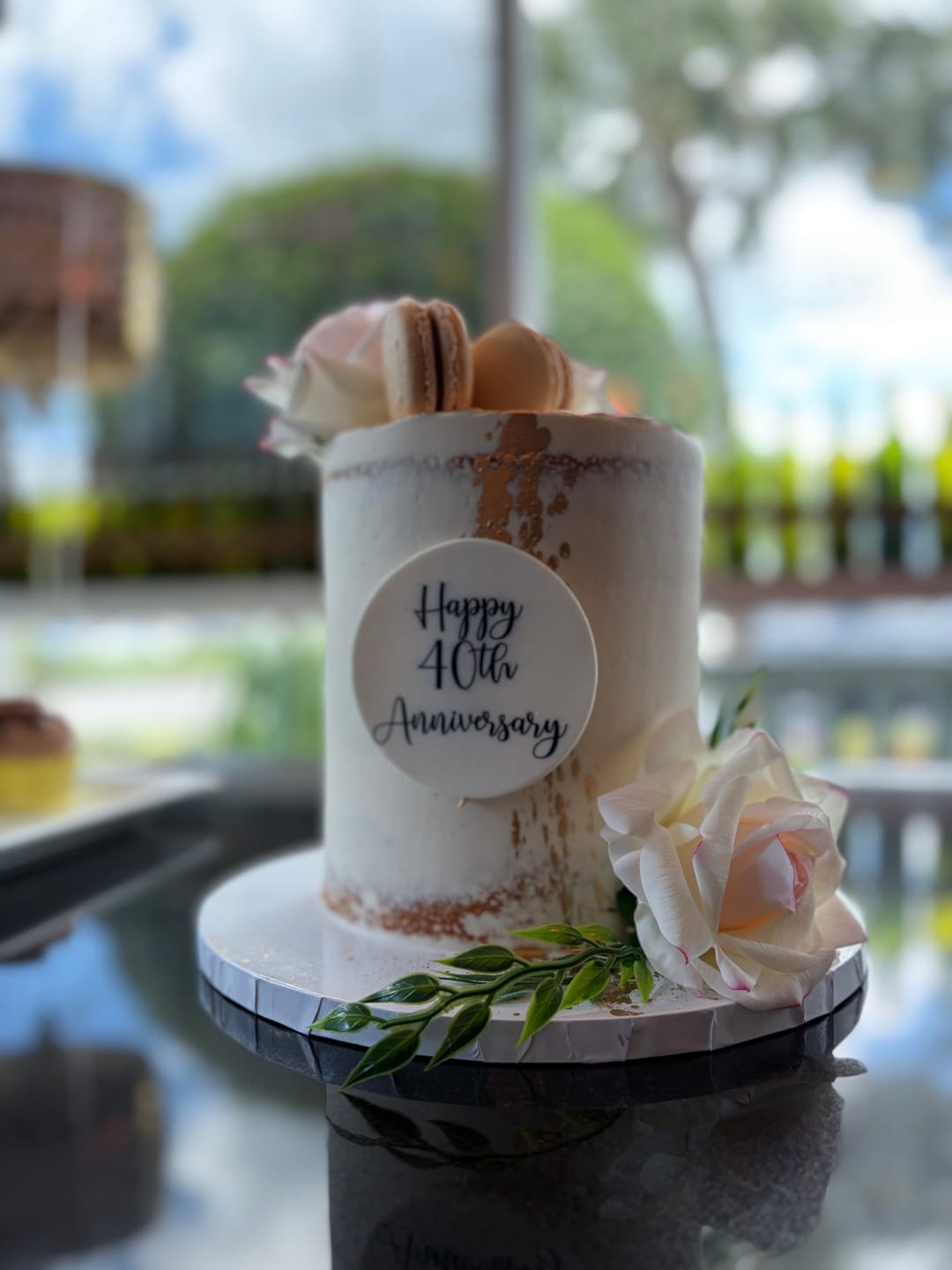 Customer photo review of Cake Size Upgrade