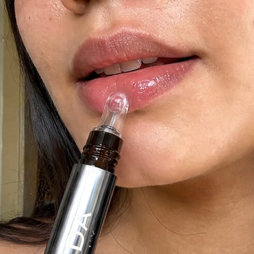Customer photo review of Kiss Me More Lip Plumper
