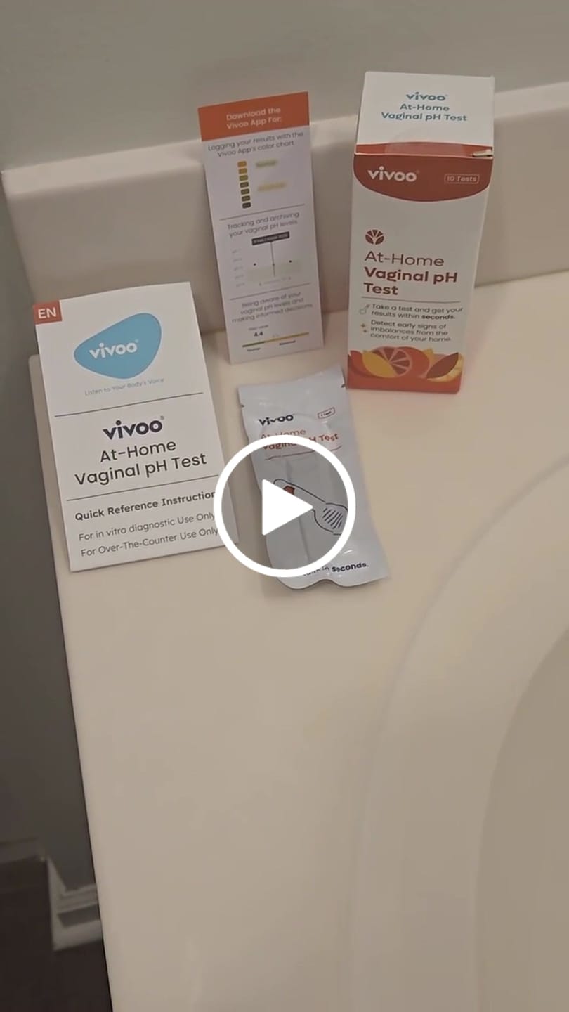 Customer video review of Vivoo Vaginal pH Test