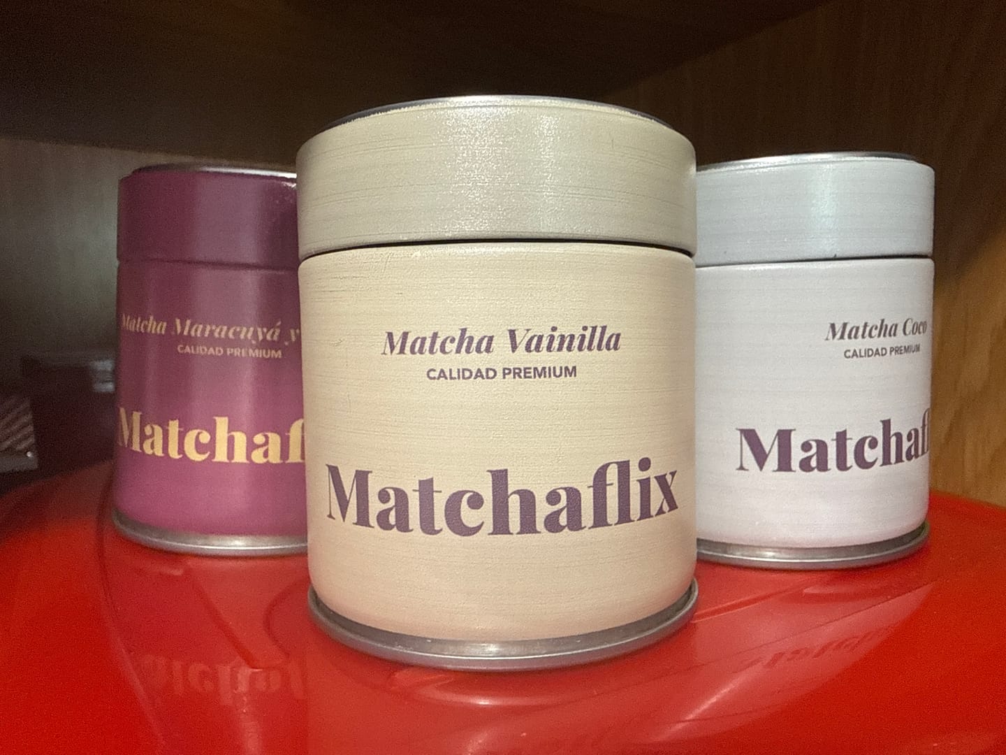 Customer photo review of Pack Té Matcha Sabores Premium 100% Degustación
