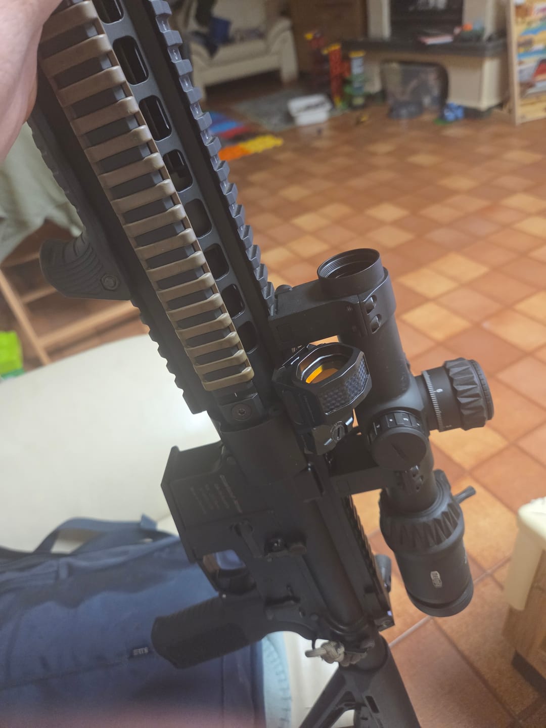 Customer photo review of Vector Optics SCRD-SM64 Frenzy-X FLEX 1x19x26 MRS GenII Solar Multi-Reticle
