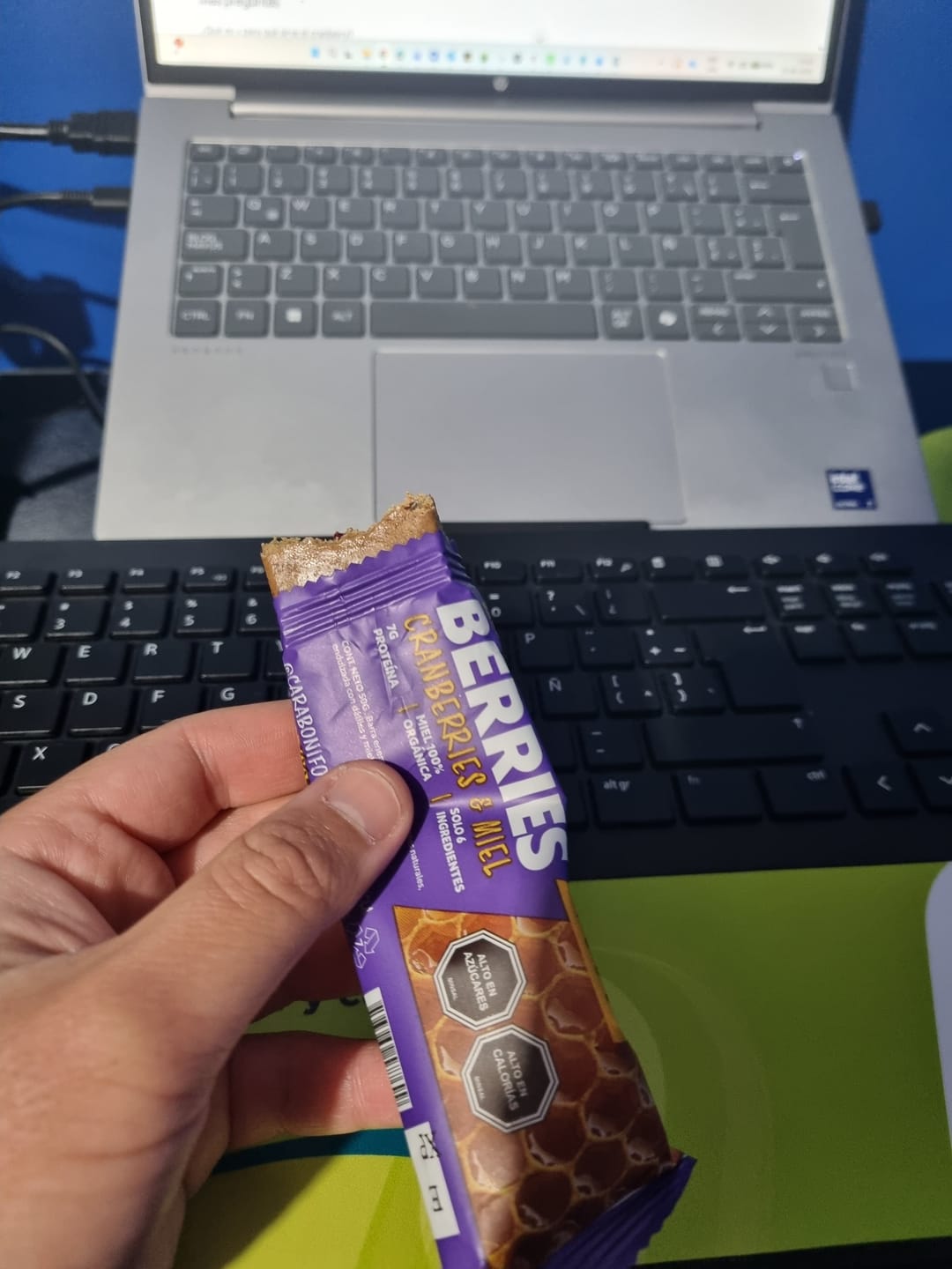 Customer photo review of Pack MIX de sabores CaraboniFoods – 4 Sabores, 100% Naturales con Miel Cruda