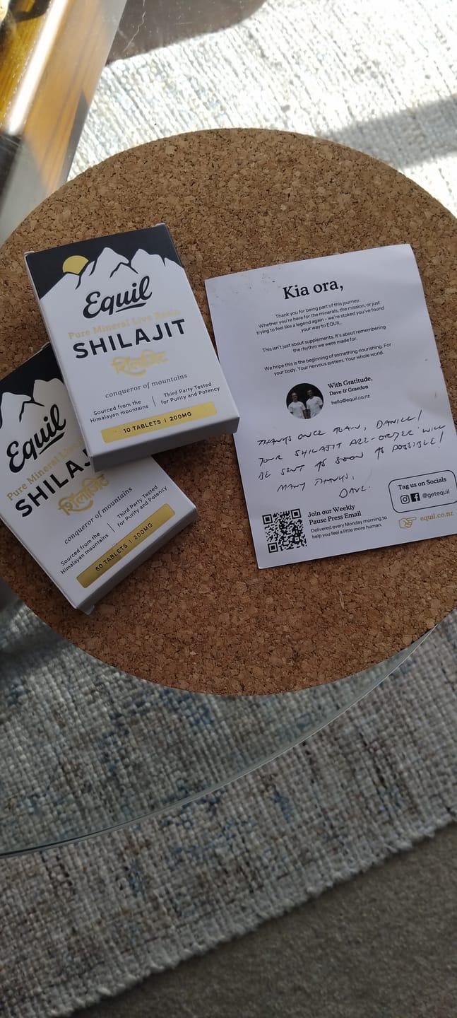Customer photo review of Pure Mineral Shilajit Tablets