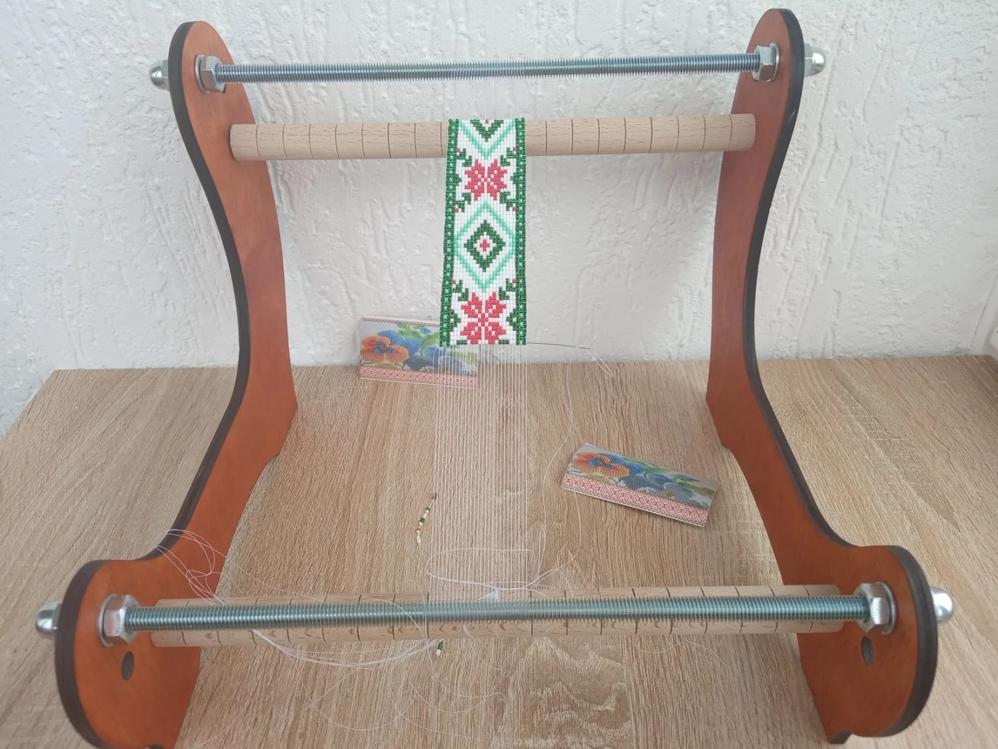 Customer photo review of 1.000+ Free Bead Loom Craft Guide