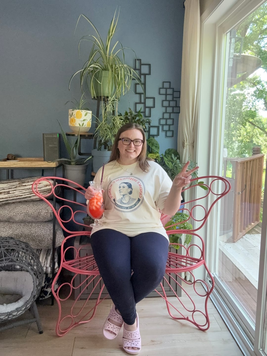Customer photo review of Candace Intel T-Shirt