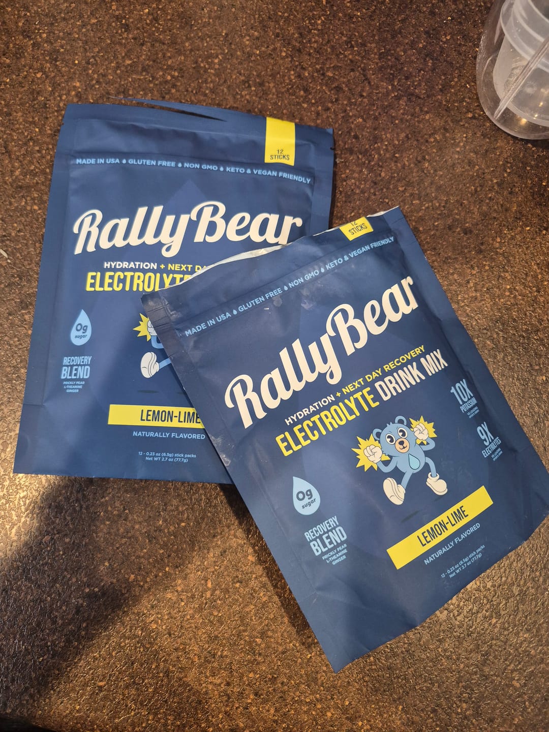 Customer photo review of Rapid Hydration Mix
