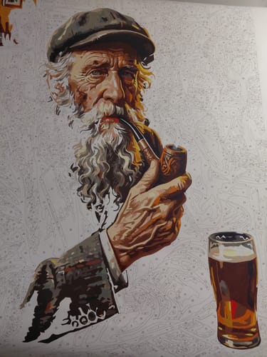 Customer photo review of Bearded Gentleman Smoking