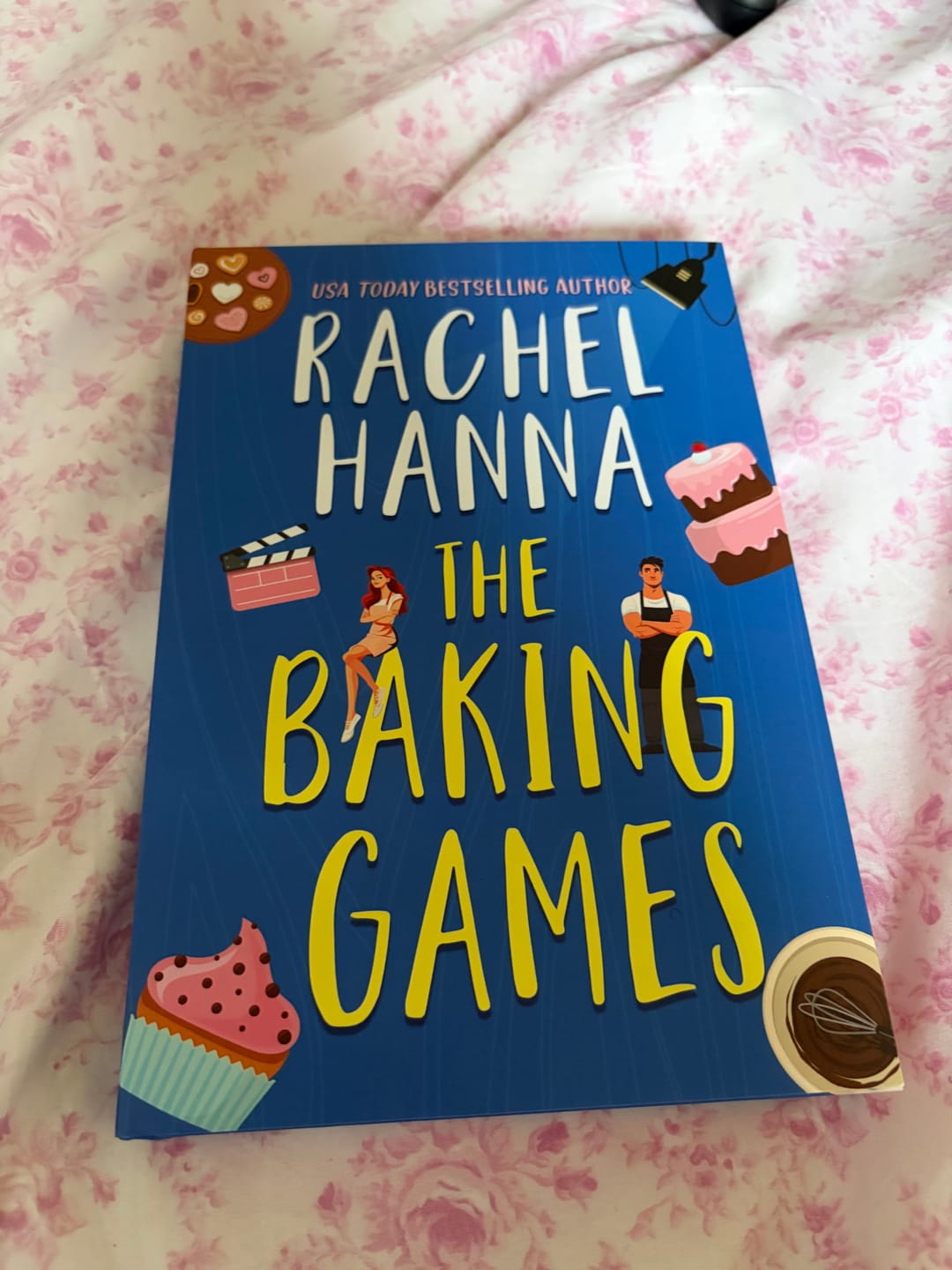 Customer photo review of SPECIAL EDITION The Baking Games Hardcover with Sprayed Edges (+ AUTHOR-SIGNED BOOKPLATE)
