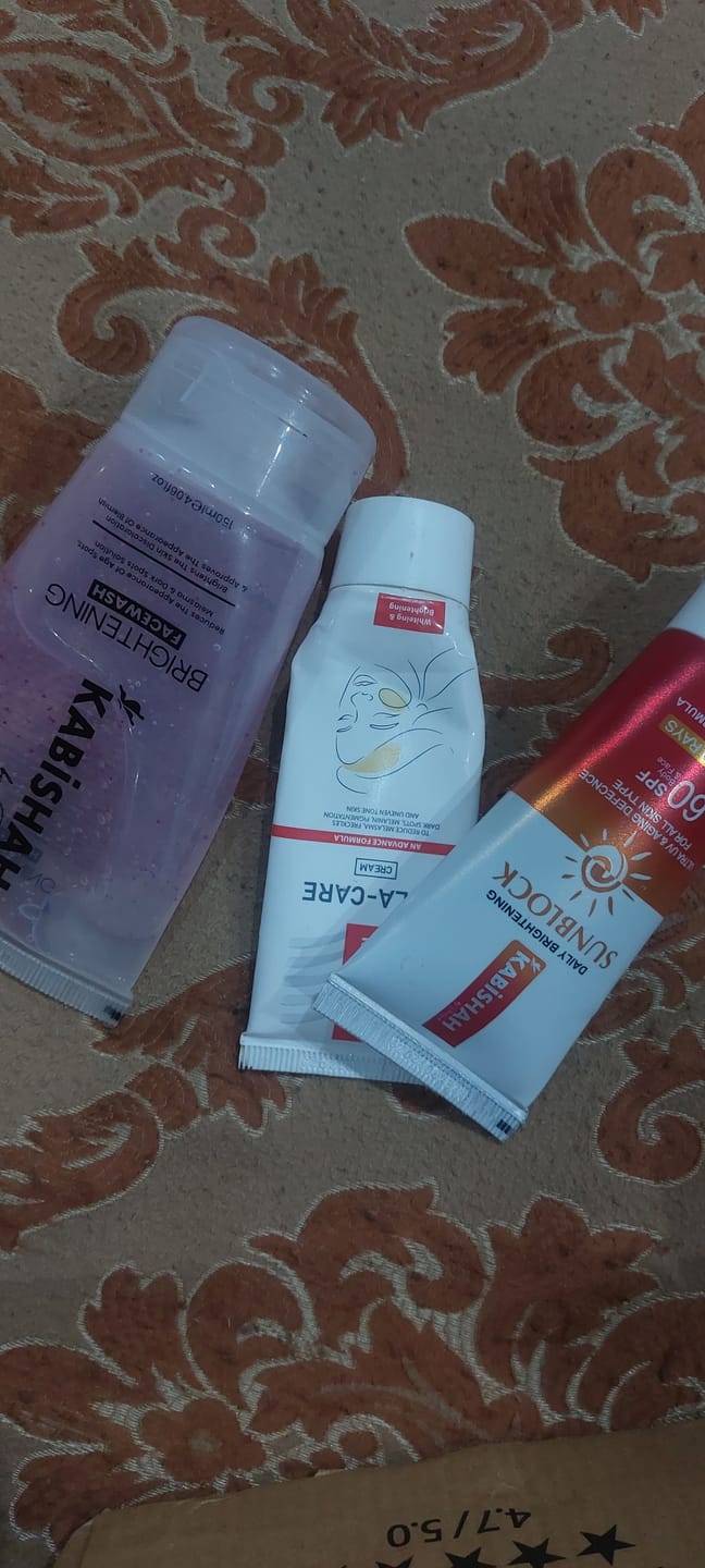Customer photo review of Special Pigmentation Bundle