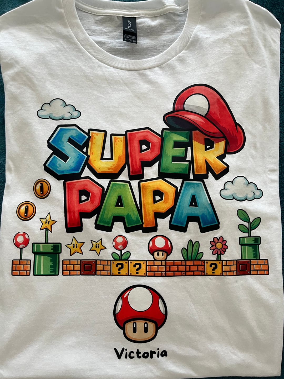 Customer photo review of Super Papa - op maat gemaakt