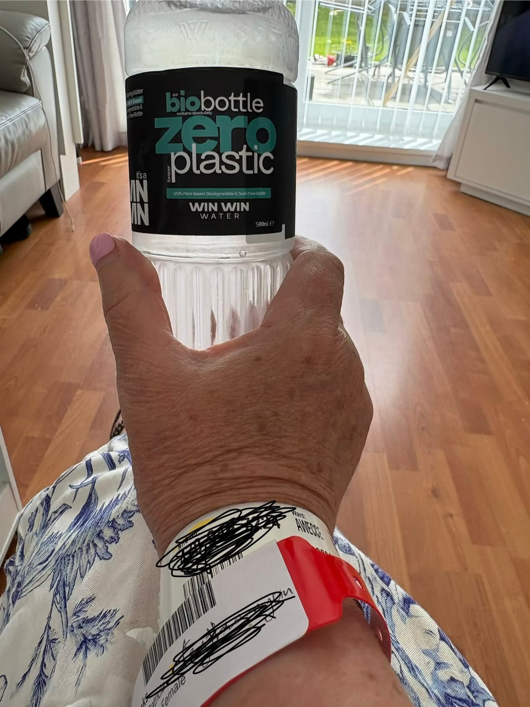 Customer photo review of 500ml Naturally Alkaline Spring Water