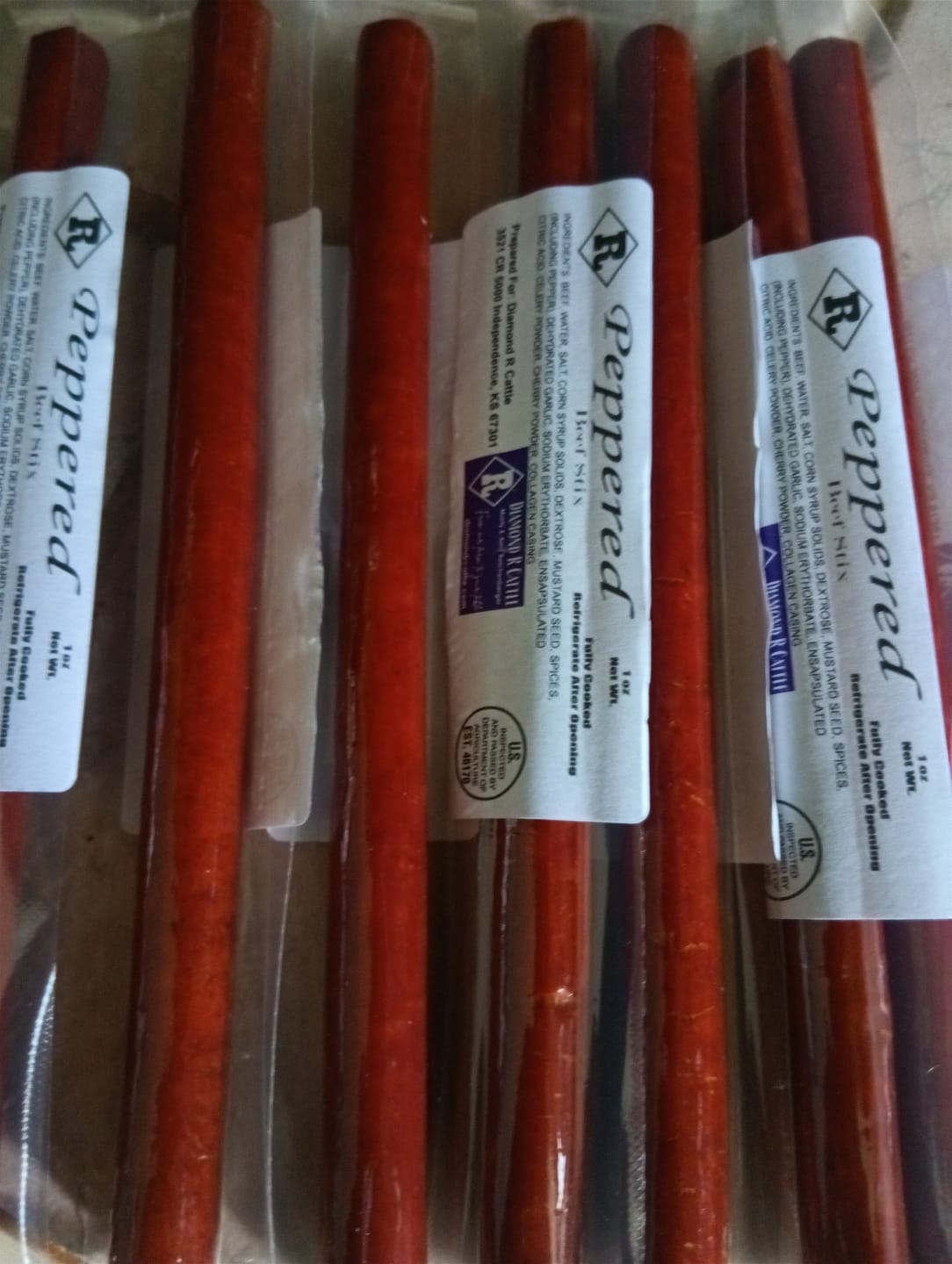 Customer photo review of Beef Stix