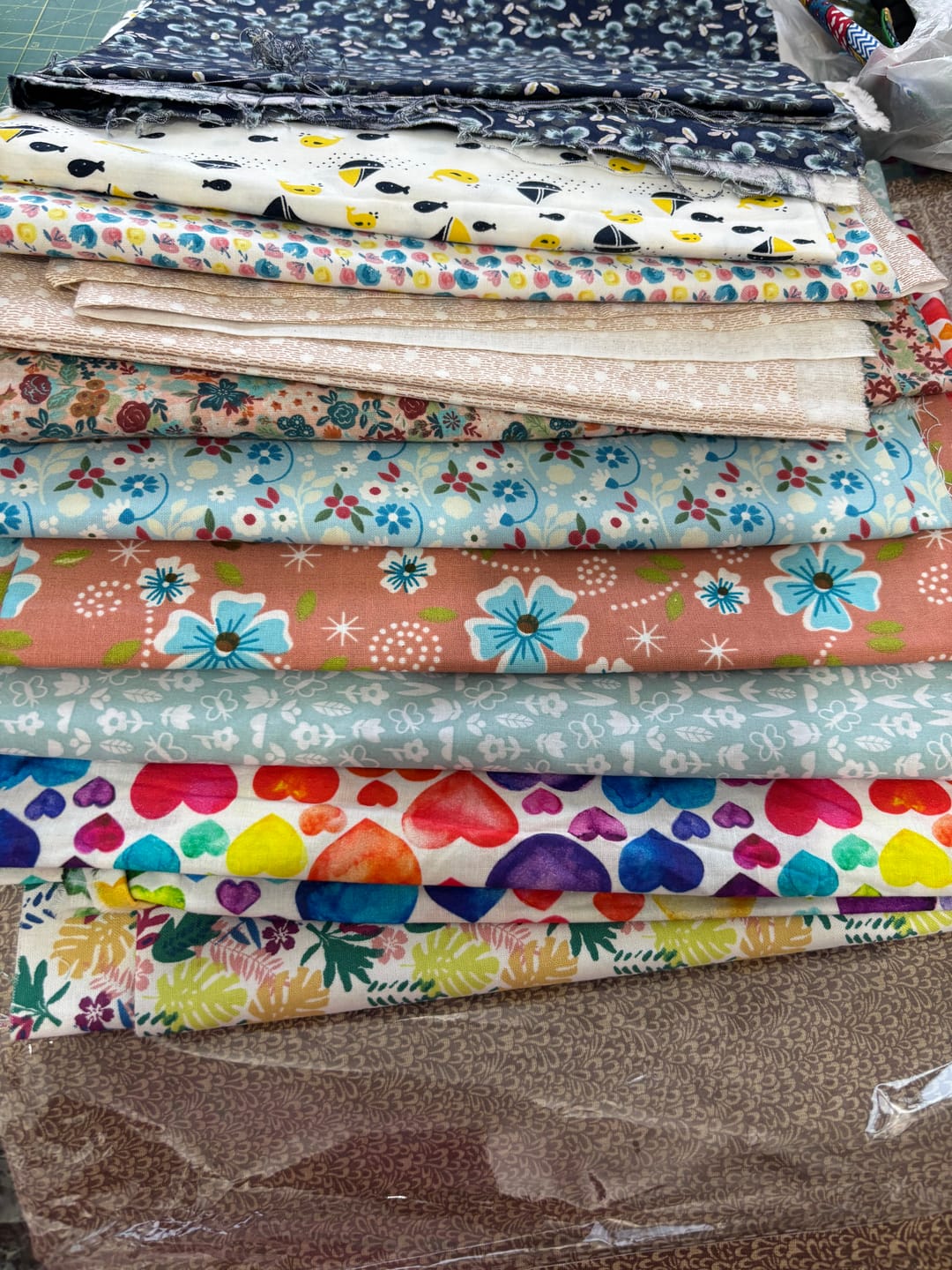 Customer photo review of Cotton Mystery Remnant Bundle