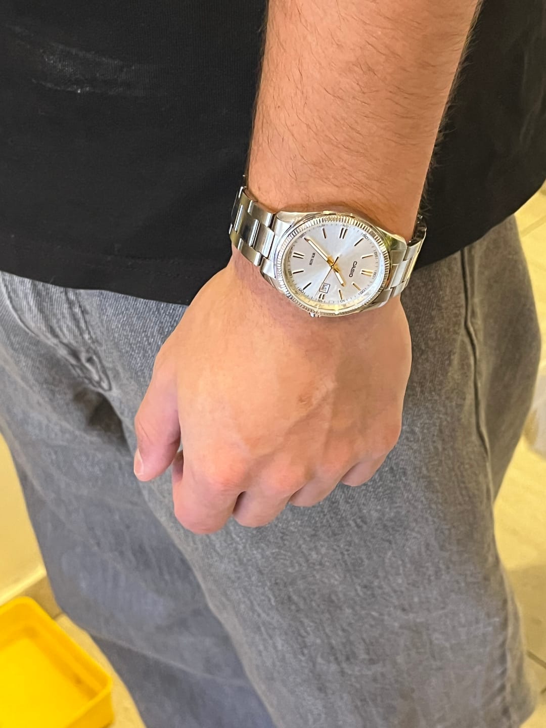 Customer photo review of Reloj Casio Análogo MTP-1302D-7A2V Blanco