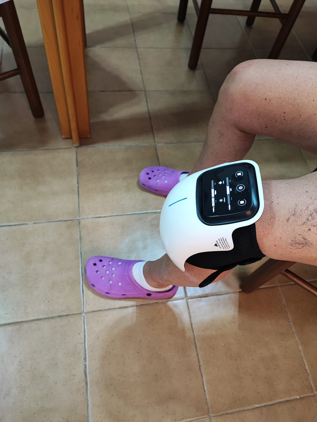 Customer photo review of Massaggiatore Termico a Tripla Azione RIVIV™