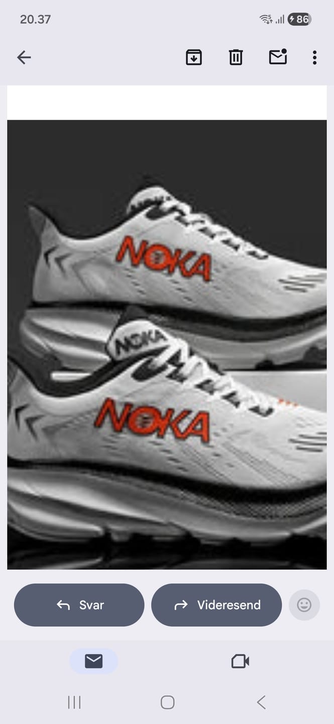 Customer photo review of NOKA V1 Träningsskor