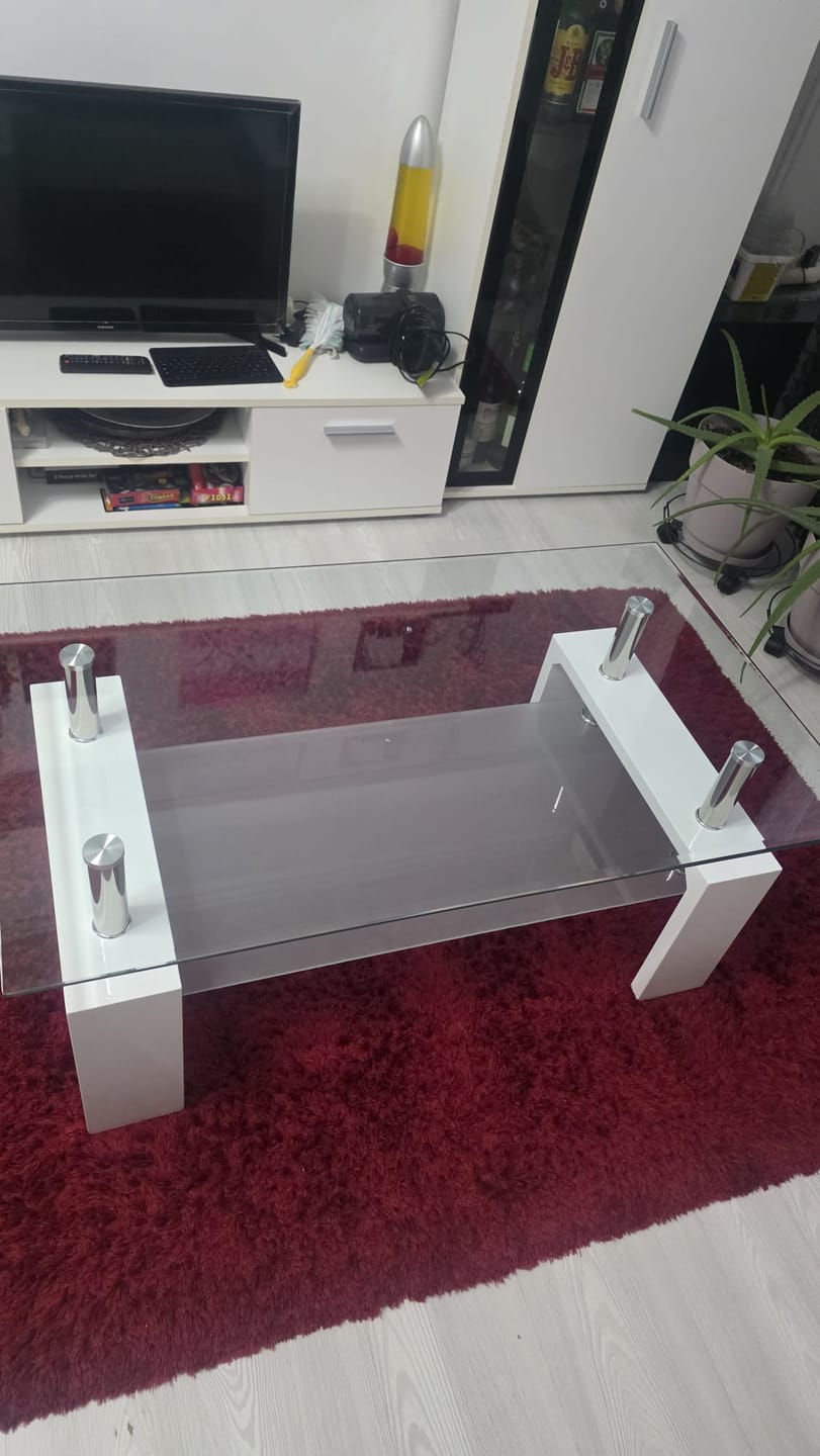 Customer photo review of Masuta DIANA INTRO, transparent/alb, 100x60x45 cm