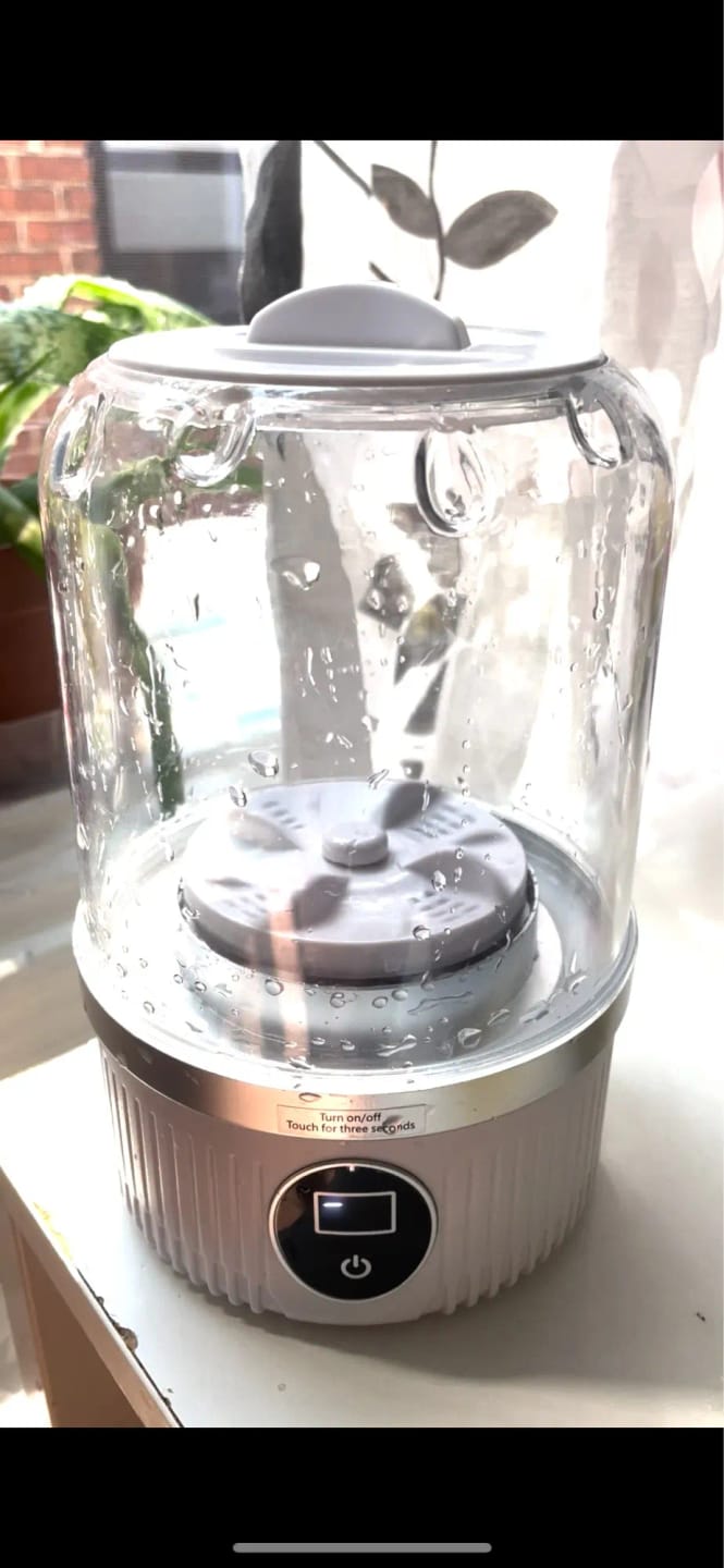 Customer photo review of Velora™ Mini Lavadora Eléctrica