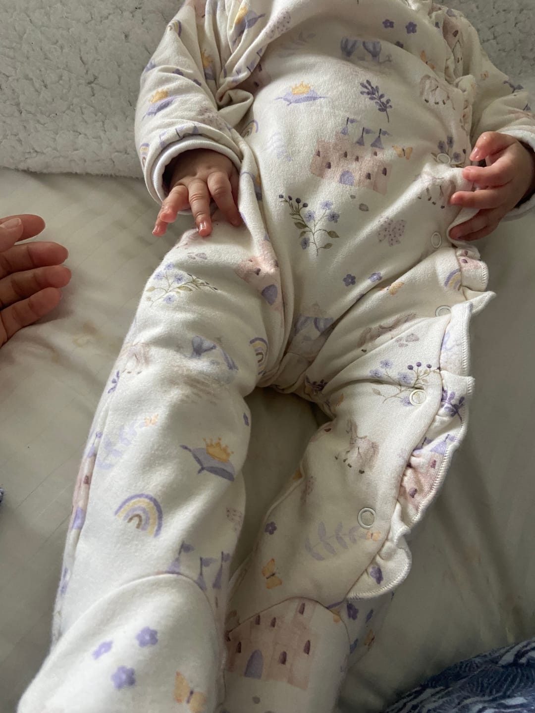 Customer photo review of Pijama enterito broche franela Espacio