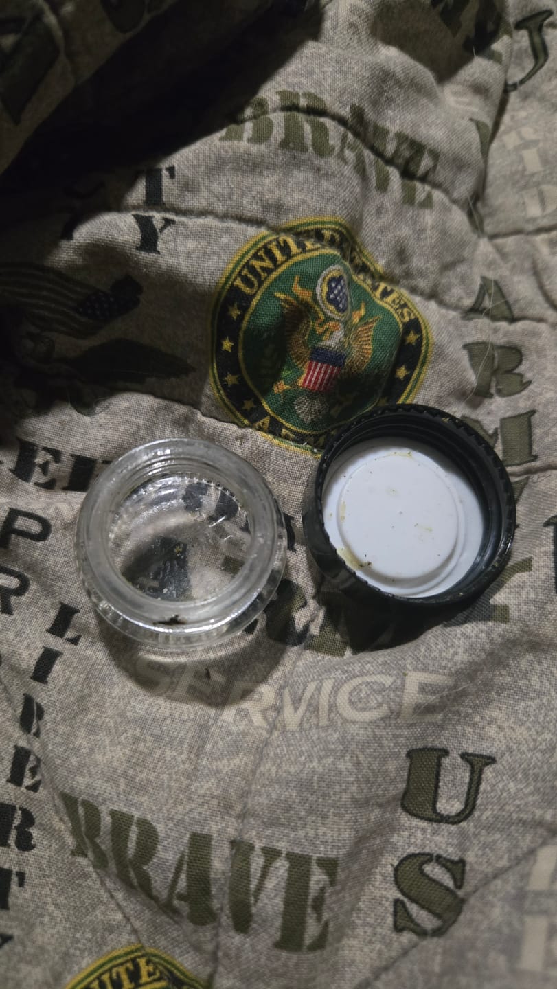 Customer photo review of 1.5g Gorilla Cookies Crumble