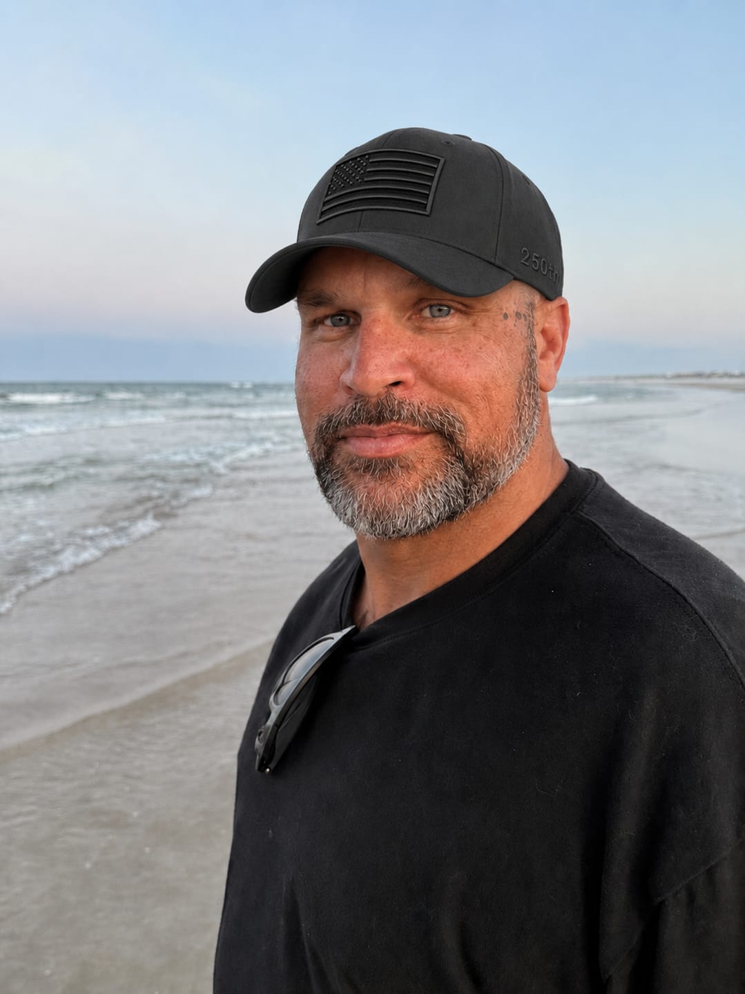 Customer photo review of America 250th Anniversary Hat – American Flag Baseball Cap 1776 - 2026 (Exclusive)