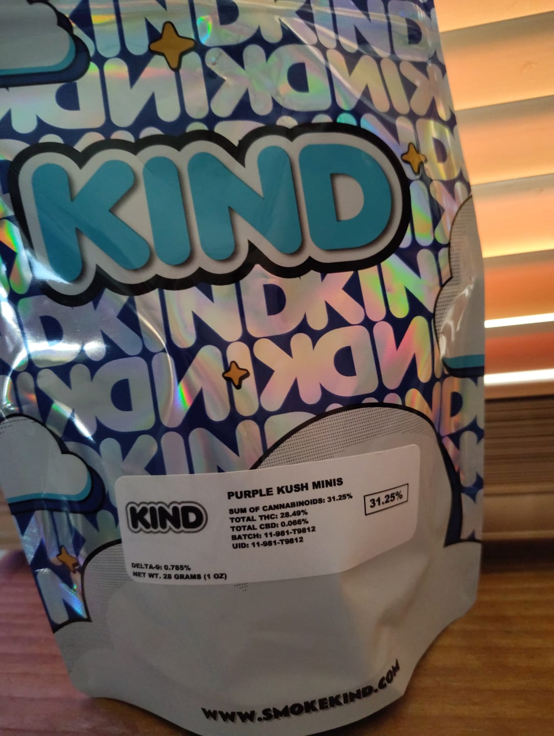 Customer photo review of Purple Kush - Minis - 28 Grams - Indica