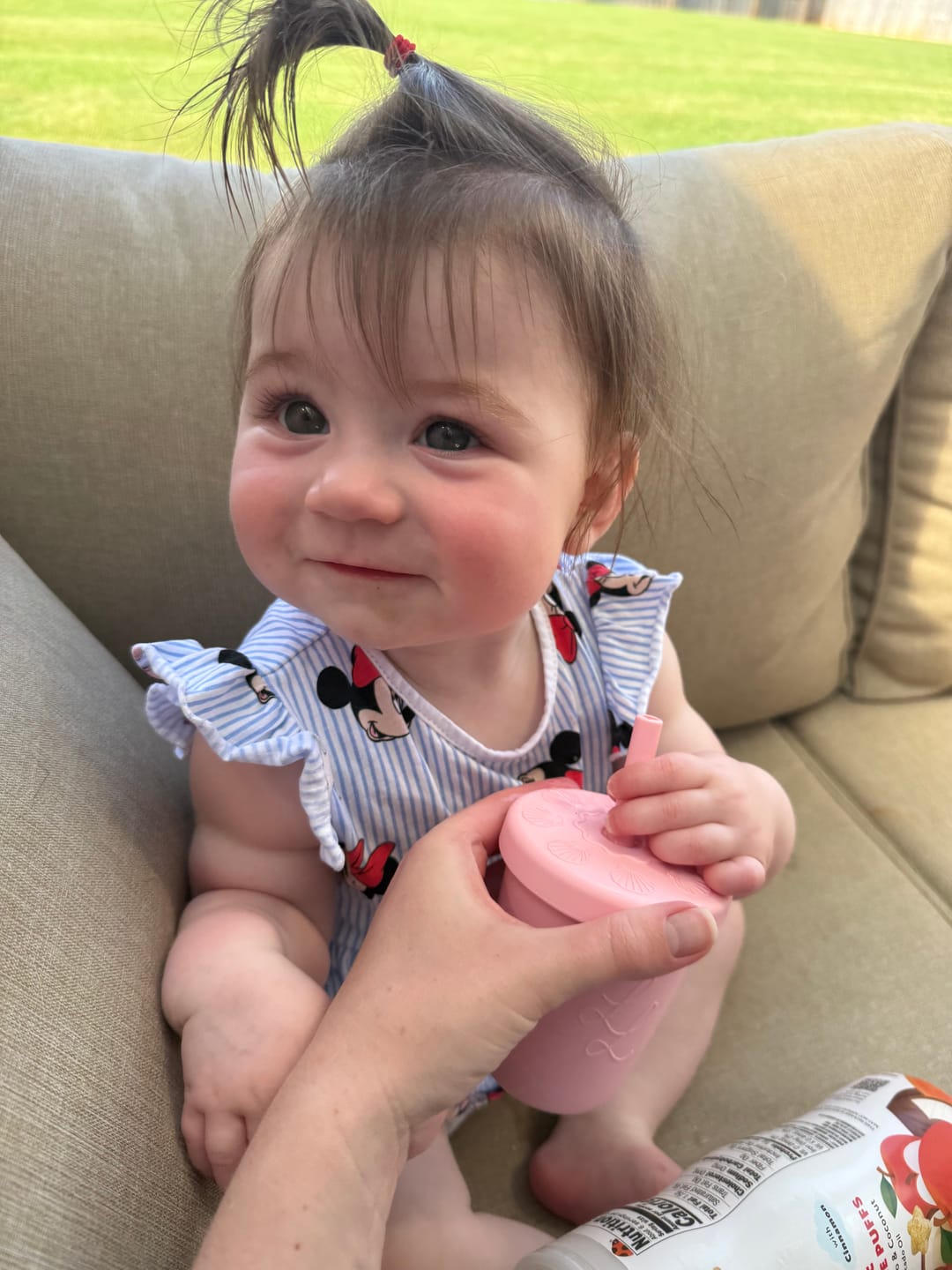 Customer photo review of The Seashell Straw Cup
