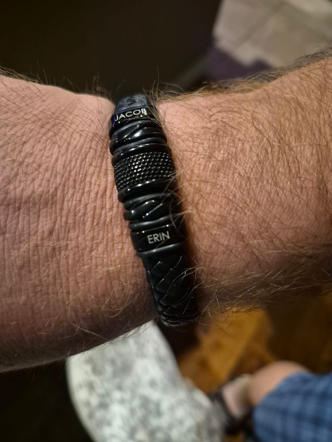 Customer photo review of Bracelet: Black