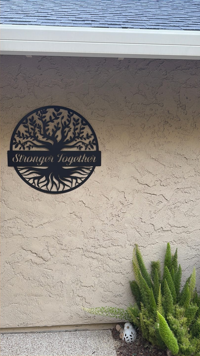 Customer photo review of Family Tree of Life Sign