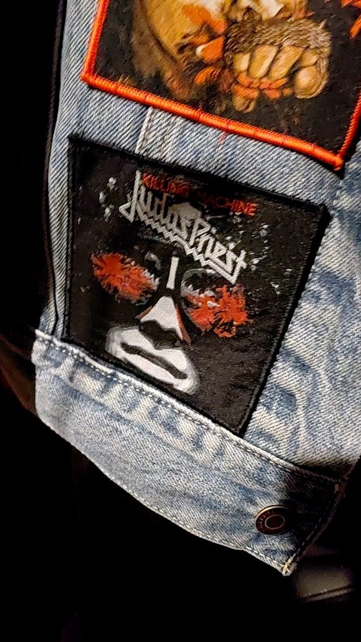 Customer photo review of Judas Priest - Killing Machine -  Square Patch