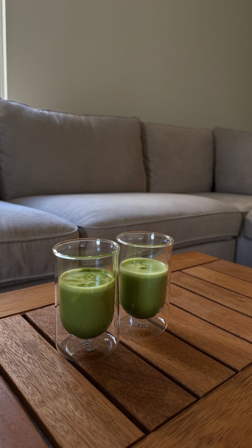 Customer photo review of FLUR Tasting Glasses