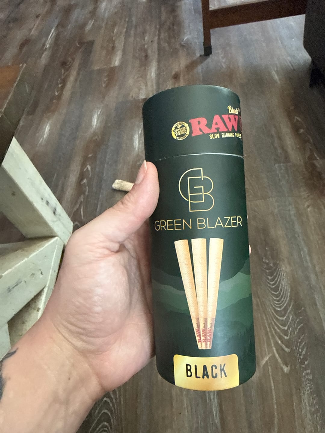 Customer photo review of RAW Black Cones - 1 1/4