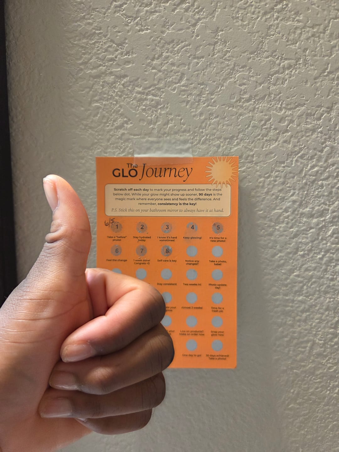 Customer photo review of Turmeric Brightening Soap (with Vitamin C, Alpha Arbutin, Oat)