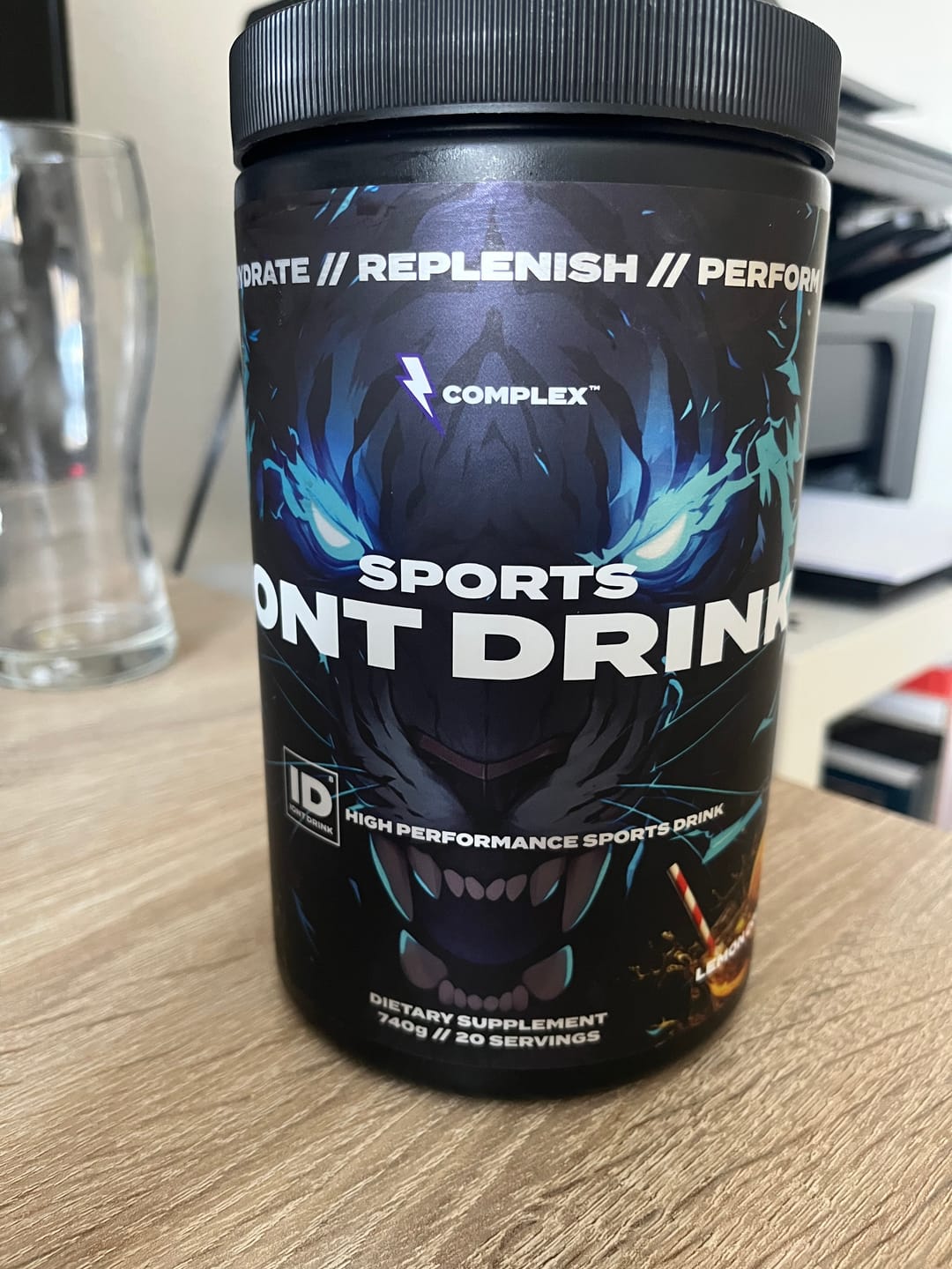 Customer photo review of Dual-Carb Ion Drink