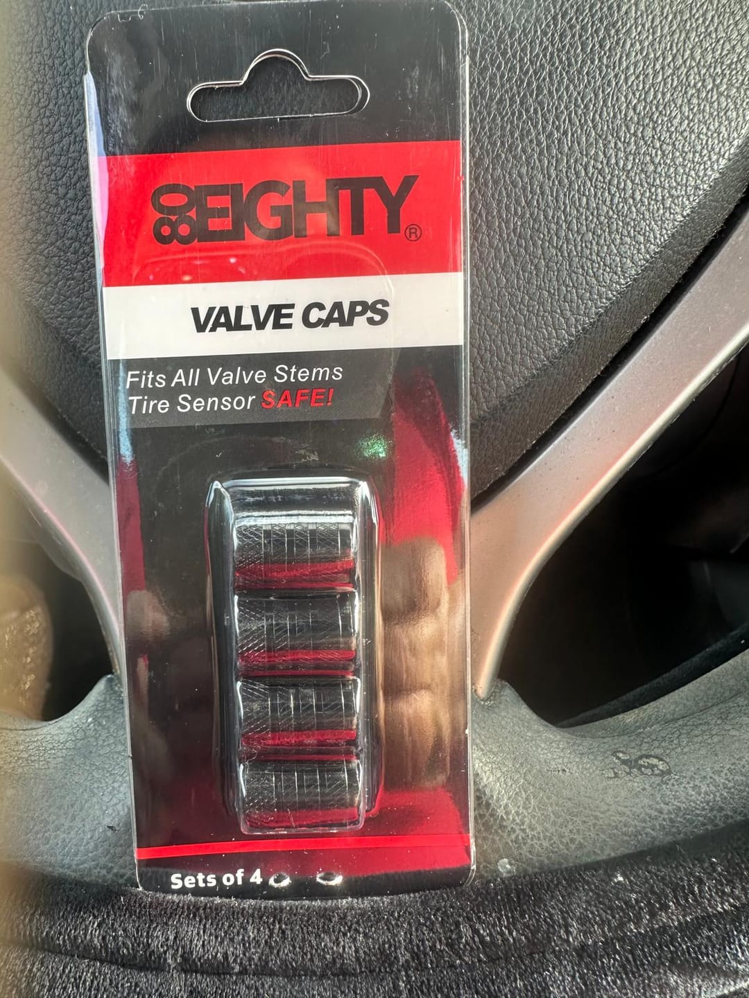 Customer photo review of 80Eighty® Valve Stem Caps